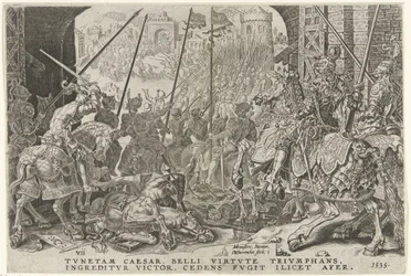 Inname van Túnez, 1535 Overwinen van Karel V (título de la serie) Carlos el Grande imp. optar. máx. victoria, la más importante de muchas (título de la serie)