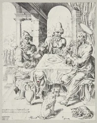La cena en Emaús