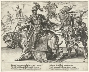 triunfo de david El triunfo de la paciencia (título de la serie) Patientiae Trivmphvs (título de la serie)