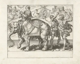Triunfo de Esteban El triunfo de la paciencia (título de la serie) Patientiae Trivmphvs (título de la serie)
