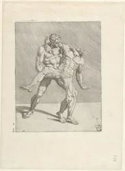 dos luchadores Luchadores (título de la serie)
