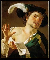 Singer (pintura sobre lienzo)