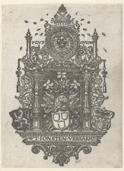 Escudo de armas del Gremio de San Lucas de Amberes, 1526