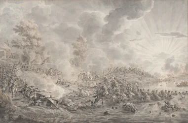 Batalla junto a un río