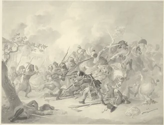 Pelea en un pueblo