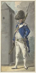 Uniforme de la Sociedad de Armas de Rotterdam Comercio de la Palmera