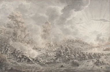 Batalla junto a un río