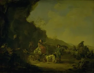 Descanso durante la caza