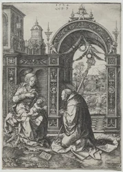 La visión de San Bernardo