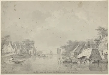 Vista del río Lek en Utrecht