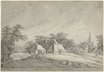 Vista del pueblo de Zundert