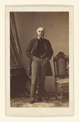 Retrato de un hombre barbudo