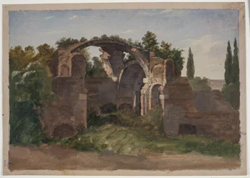 Ruinas. Termas de Caracalla en Roma?