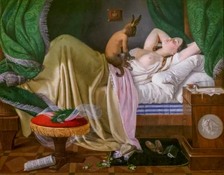 La pesadilla 1846 (óleo sobre lienzo)