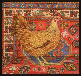 Gallina de Alfombra Marrón, 1995
