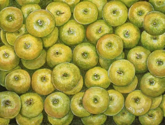 Extensión de manzana verde