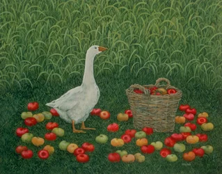 La cesta de manzanas