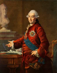 Retrato de Alexandr Mikhailovich Golitsyn, 1772, 1965
