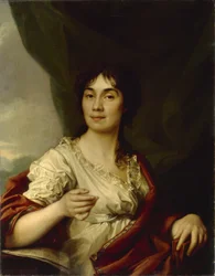 Retrato de la condesa Anna Stepanovna Protasova 1745-1826, c. 1800
