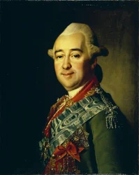 Retrato del General Mikhail Krechetnikov 1729-1793, 1770s