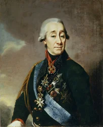 Retrato de Ivan Varfolomeevich Lamb 1764-1801, 1801