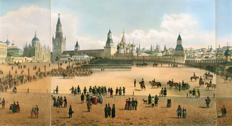 Catedral de San Basilio vista desde el Kremlin (detalle)