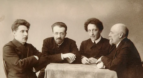 Cuatro poetas rusos, principios del siglo XX