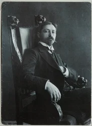 Retrato del autor Iván A. Bunin 1870-1953, 1909