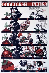 Póster político soviético, 1920