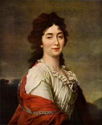 Retrato de Anna Stepanovna Protosova, 1800, 1965