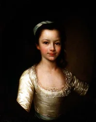 Retrato de la Condesa Ekaterina Artemyeva Vorontsova (1780-1836) finales de 1780s