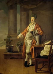 Ruso: "Retrato de P.A.Demidov" Retrato de Procope Demidov