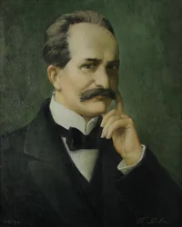Retrato de Paul Walden 1863-1957