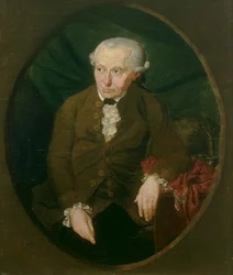 Retrato de Immanuel Kant 1724-1804, 1791