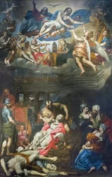 Martirio de Santa Inés