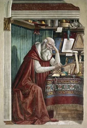 San Jerónimo en su estudio