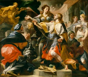 Salomón adorando a los dioses paganos, c.1695-1700