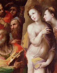 Descenso de Cristo al limbo (detalle)