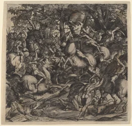 Batalla de hombres desnudos