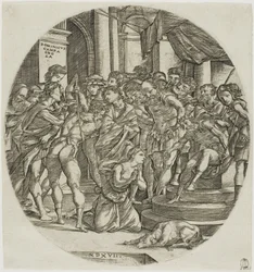 La decapitación de Santa Catalina