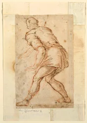 Estudio figurativo de un hombre