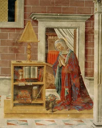 La Anunciación. Fresco