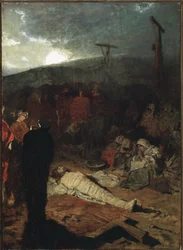 Embalmamiento del cuerpo de Jesucristo después de la crucifixión