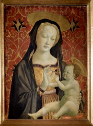 La virgen con el niño