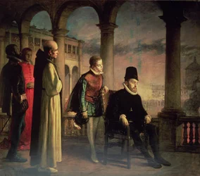 Felipe II (1527-98) declarando su fe