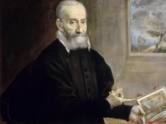 Retrato de Giulio Clovio 1498-1578, ca 1571