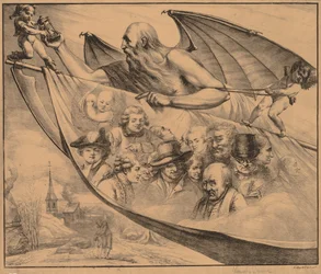 Alegoría: Retratos del artista a diferentes edades, 1818