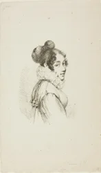 Retrato de una Joven Dama