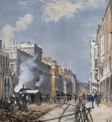 Piccadilly "Arriba" (litografía en color)