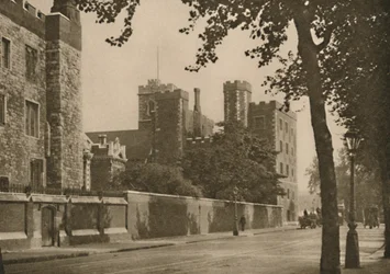 Palacio de Lambeth, Residencia de los Arzobispos de Canterbury durante siete siglos, c1935